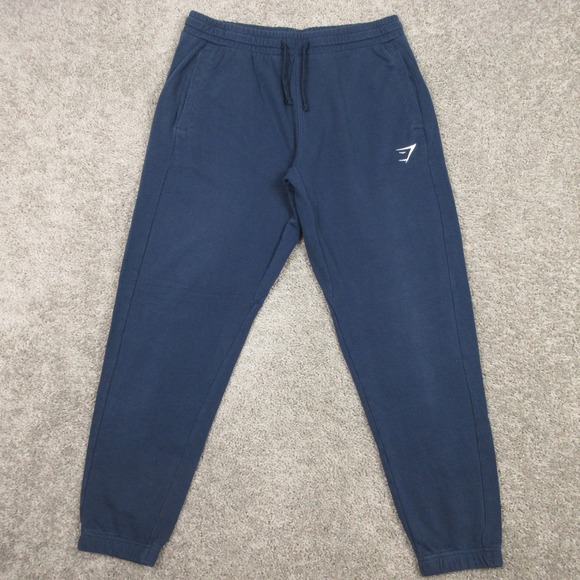 Gymshark Other - Gymshark Sweatpants Mens XL Navy Blue Fleece Joggers Comfort Gym Activewear